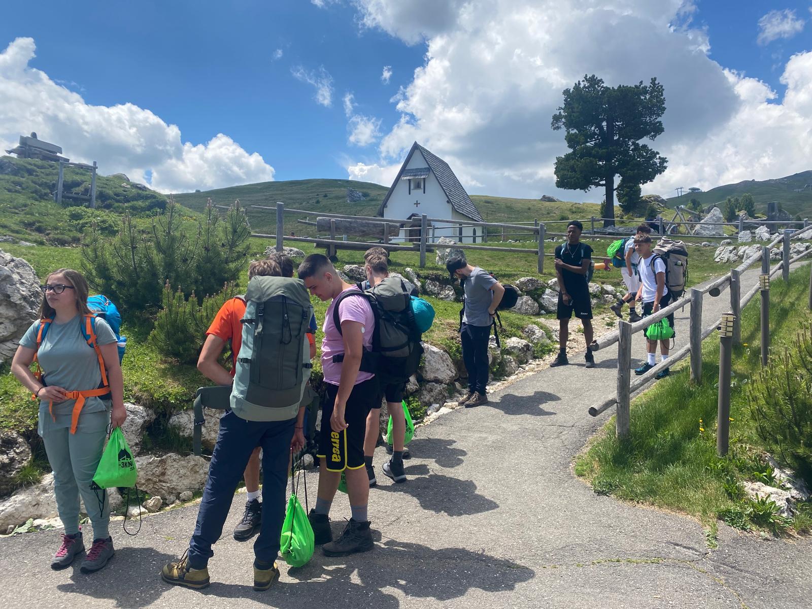 Trekking dal Passo Sella